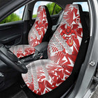 St George Illawarra Dragons Rugby Car Seat Cover Fierce Mascot Geometric Tribal Art