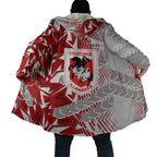 St George Illawarra Dragons Rugby Cloak Fierce Mascot Geometric Tribal Art