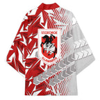 St George Illawarra Dragons Rugby Kimono Fierce Mascot Geometric Tribal Art