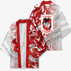 St George Illawarra Dragons Rugby Kimono Fierce Mascot Geometric Tribal Art