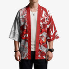 St George Illawarra Dragons Rugby Kimono Fierce Mascot Geometric Tribal Art