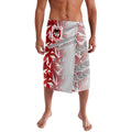 St George Illawarra Dragons Rugby Lavalava Fierce Mascot Geometric Tribal Art