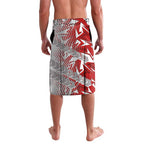 St George Illawarra Dragons Rugby Lavalava Fierce Mascot Geometric Tribal Art