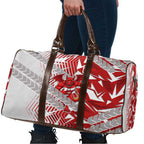 St George Illawarra Dragons Rugby Travel Bag Fierce Mascot Geometric Tribal Art