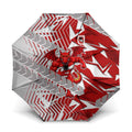 St George Illawarra Dragons Rugby Umbrella Fierce Mascot Geometric Tribal Art