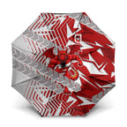 St George Illawarra Dragons Rugby Umbrella Fierce Mascot Geometric Tribal Art
