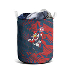 Sydney Roosters Rugby Laundry Basket Fierce Mascot Geometric Tribal Art