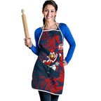 Sydney Roosters Rugby Apron Fierce Mascot Geometric Tribal Art