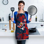 Sydney Roosters Rugby Apron Fierce Mascot Geometric Tribal Art