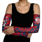 Sydney Roosters Rugby Arm Sleeves Fierce Mascot Geometric Tribal Art