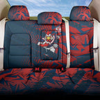 Sydney Roosters Rugby Back Car Seat Cover Fierce Mascot Geometric Tribal Art