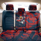 Sydney Roosters Rugby Back Car Seat Cover Fierce Mascot Geometric Tribal Art
