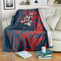 Sydney Roosters Rugby Blanket Fierce Mascot Geometric Tribal Art