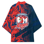 Sydney Roosters Rugby Kimono Fierce Mascot Geometric Tribal Art