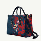 Sydney Roosters Rugby Leather Bag Fierce Mascot Geometric Tribal Art