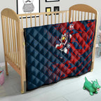 Sydney Roosters Rugby Quilt Fierce Mascot Geometric Tribal Art