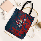 Sydney Roosters Rugby Tote Bag Fierce Mascot Geometric Tribal Art