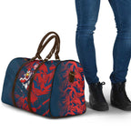 Sydney Roosters Rugby Travel Bag Fierce Mascot Geometric Tribal Art