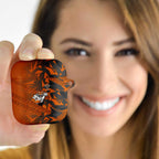 Wests Tigers Rugby AirPods Case Fierce Mascot Geometric Tribal Art