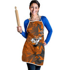 Wests Tigers Rugby Apron Fierce Mascot Geometric Tribal Art