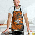 Wests Tigers Rugby Apron Fierce Mascot Geometric Tribal Art