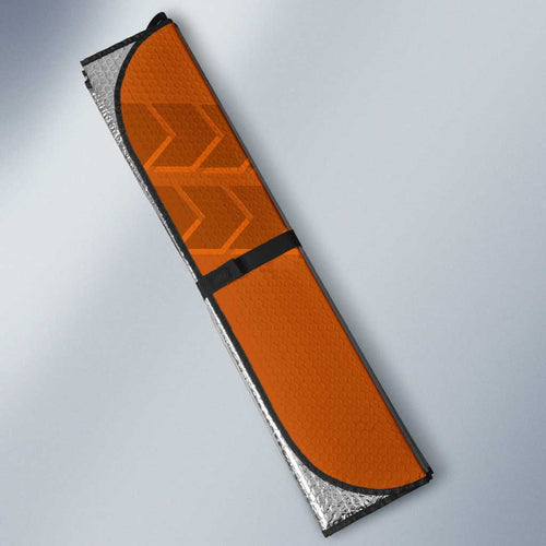 Wests Tigers Rugby Auto Sun Shade Fierce Mascot Geometric Tribal Art