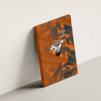Wests Tigers Rugby Canvas Wall Art Fierce Mascot Geometric Tribal Art