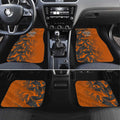 Wests Tigers Rugby Car Mats Fierce Mascot Geometric Tribal Art