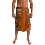 Wests Tigers Rugby Lavalava Fierce Mascot Geometric Tribal Art