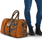 Wests Tigers Rugby Travel Bag Fierce Mascot Geometric Tribal Art