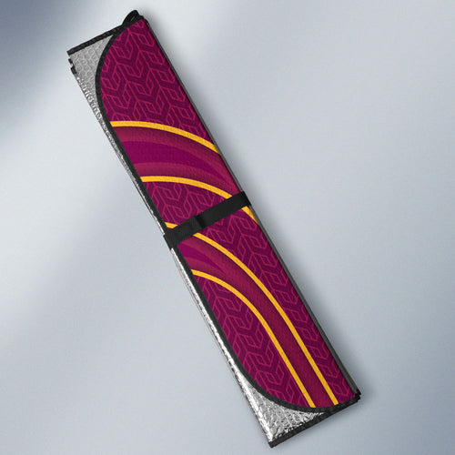 Brisbane Broncos Mascot Auto Sun Shade Australian Rugby Culture - Powerful Horse Athlete