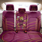 Brisbane Broncos Mascot Back Car Seat Cover Australian Rugby Culture - Powerful Horse Athlete