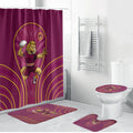 Brisbane Broncos Mascot Bathroom Set Australian Rugby Culture - Powerful Horse Athlete