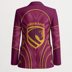 Brisbane Broncos Mascot Blazer Australian Rugby Culture - Powerful Horse Athlete