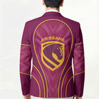 Brisbane Broncos Mascot Blazer Australian Rugby Culture - Powerful Horse Athlete
