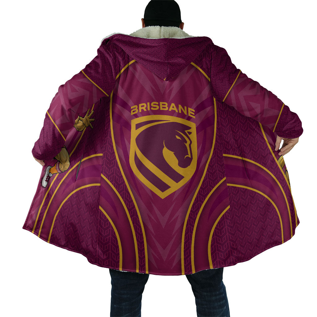 Brisbane Broncos Mascot Cloak Australian Rugby Culture - Powerful Horse Athlete