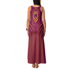 Brisbane Broncos Mascot Family Matching Tank Maxi Dress and Hawaiian Shirt Australian Rugby Culture - Powerful Horse Athlete