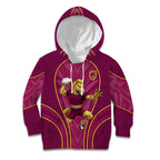 Brisbane Broncos Mascot Kid Hoodie Australian Rugby Culture - Powerful Horse Athlete