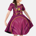 Brisbane Broncos Mascot Kid Short Sleeve Dress Australian Rugby Culture - Powerful Horse Athlete