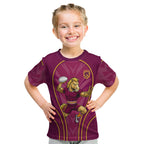 Brisbane Broncos Mascot Kid T Shirt Australian Rugby Culture - Powerful Horse Athlete