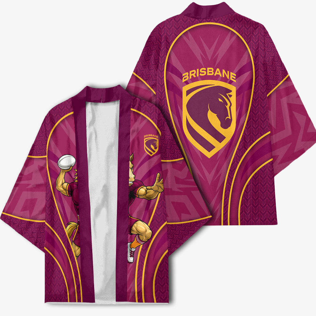 Brisbane Broncos Mascot Kimono Australian Rugby Culture - Powerful Horse Athlete
