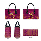 Brisbane Broncos Mascot Leather Bag Australian Rugby Culture - Powerful Horse Athlete