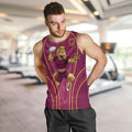 Brisbane Broncos Mascot Men Tank Top Australian Rugby Culture - Powerful Horse Athlete