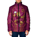 Brisbane Broncos Mascot Padded Jacket Australian Rugby Culture - Powerful Horse Athlete