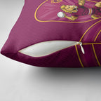 Brisbane Broncos Mascot Pillow Cover Australian Rugby Culture - Powerful Horse Athlete