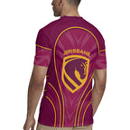 Brisbane Broncos Mascot Rugby Jersey Australian Rugby Culture - Powerful Horse Athlete