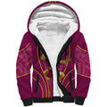 Brisbane Broncos Mascot Sherpa Hoodie Australian Rugby Culture - Powerful Horse Athlete