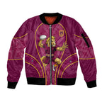 Brisbane Broncos Mascot Sleeve Zip Bomber Jacket Australian Rugby Culture - Powerful Horse Athlete