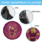 Brisbane Broncos Mascot Spare Tire Cover Australian Rugby Culture - Powerful Horse Athlete