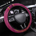 Brisbane Broncos Mascot Steering Wheel Cover Australian Rugby Culture - Powerful Horse Athlete
